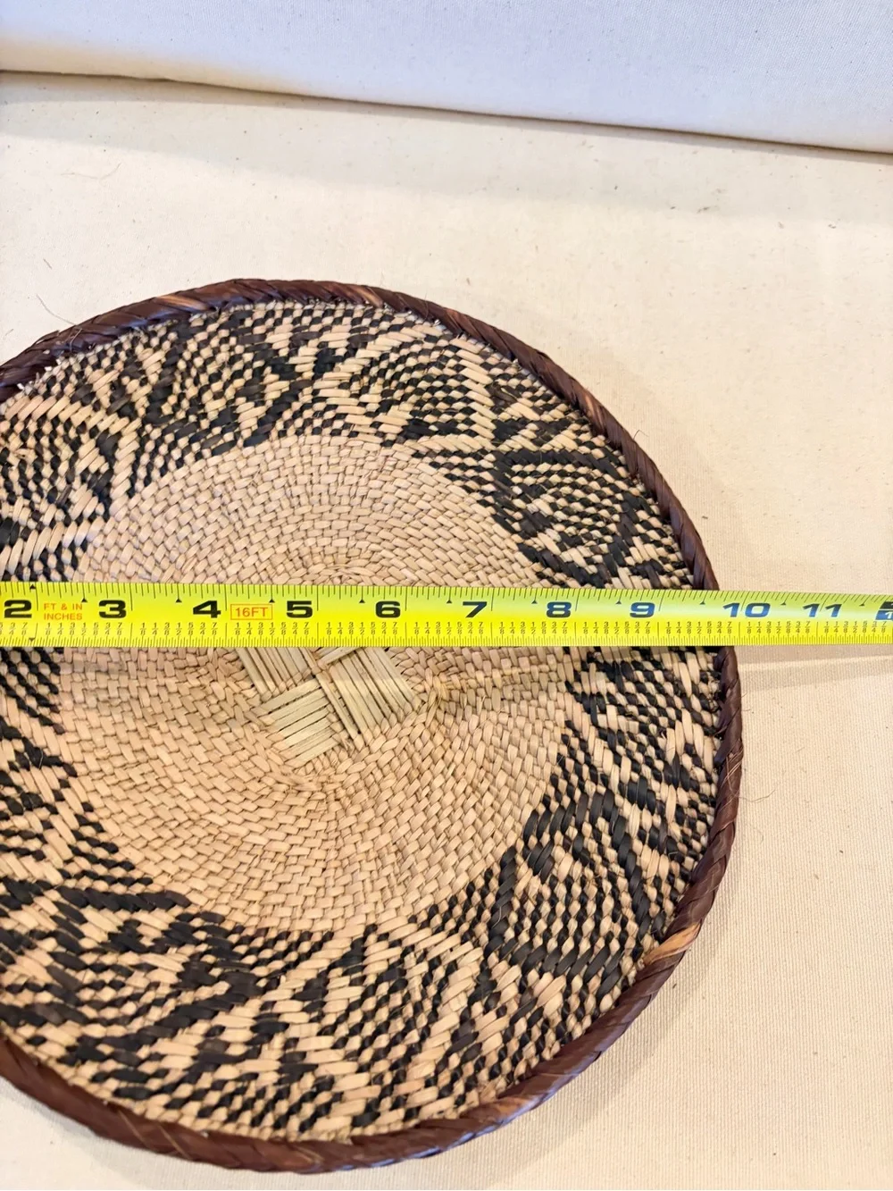 NEW Africa Woven Basket. Made by the Binga people of Zambia/Zimbabwe